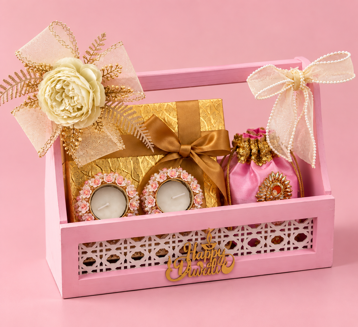 Exclusive Diwali Wooden Premium Hamper